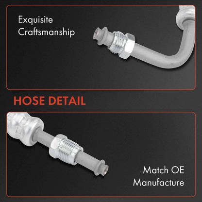 2X Power Steering Pressure & Return Line Hose for Chevy Camaro (1993–2002)