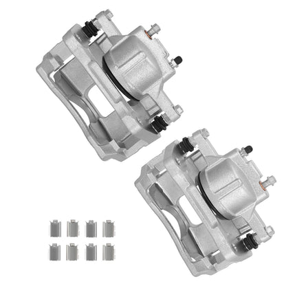 Front Left and Right Disc Brake Calipers with Bracket for Dodge Nitro (2007–2010)