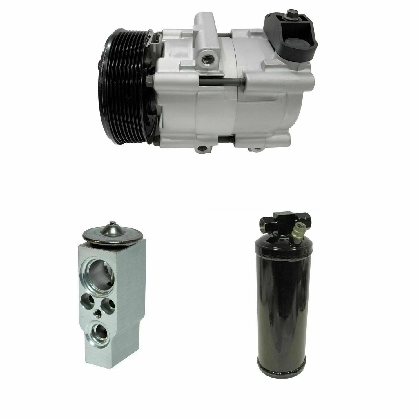 AC Compressor Kit Heavy Duty for Ford LCF L45 4.5L (2008–2010)