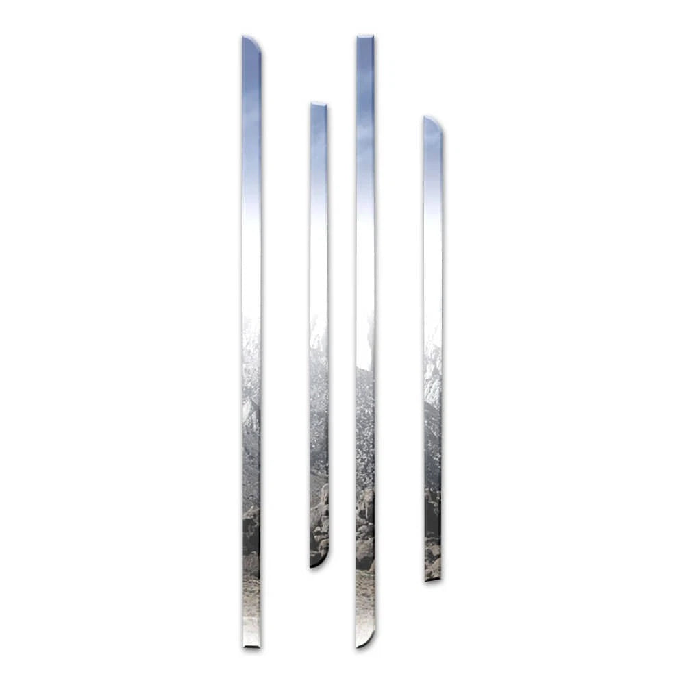 4pc Chrome Window Trim Replacement for 2007-2013 Chevy Suburban Avalanche