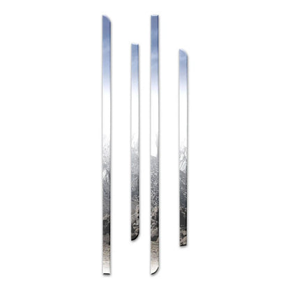 4pc Chrome Window Trim Replacement for 2007-2013 Chevy Suburban Avalanche