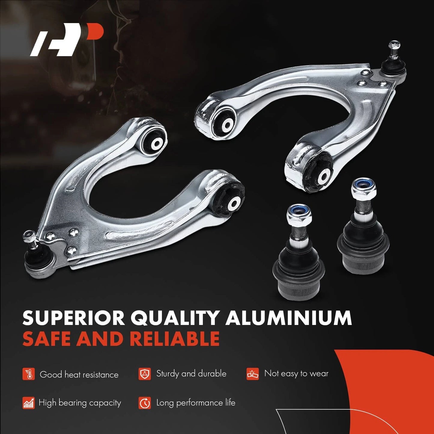 12x Front Control Arm with Ball Joint for Mercedes-Benz E320 (1996–2002)