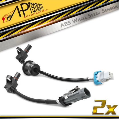 2X ABS Wheel Speed Sensor for Chevy Equinox (2005–2010)