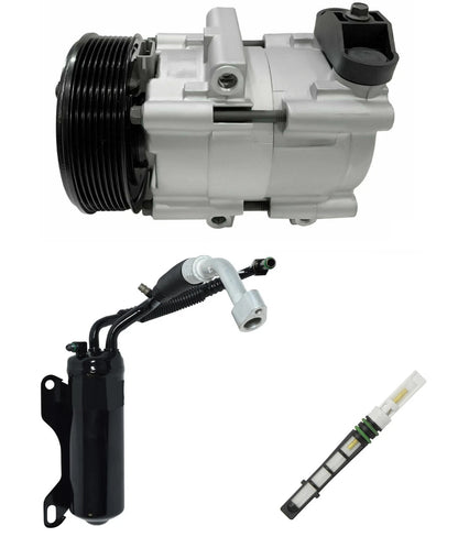 AC Compressor Kit Replacement for Ford E-450 Super Duty (2007–2007)