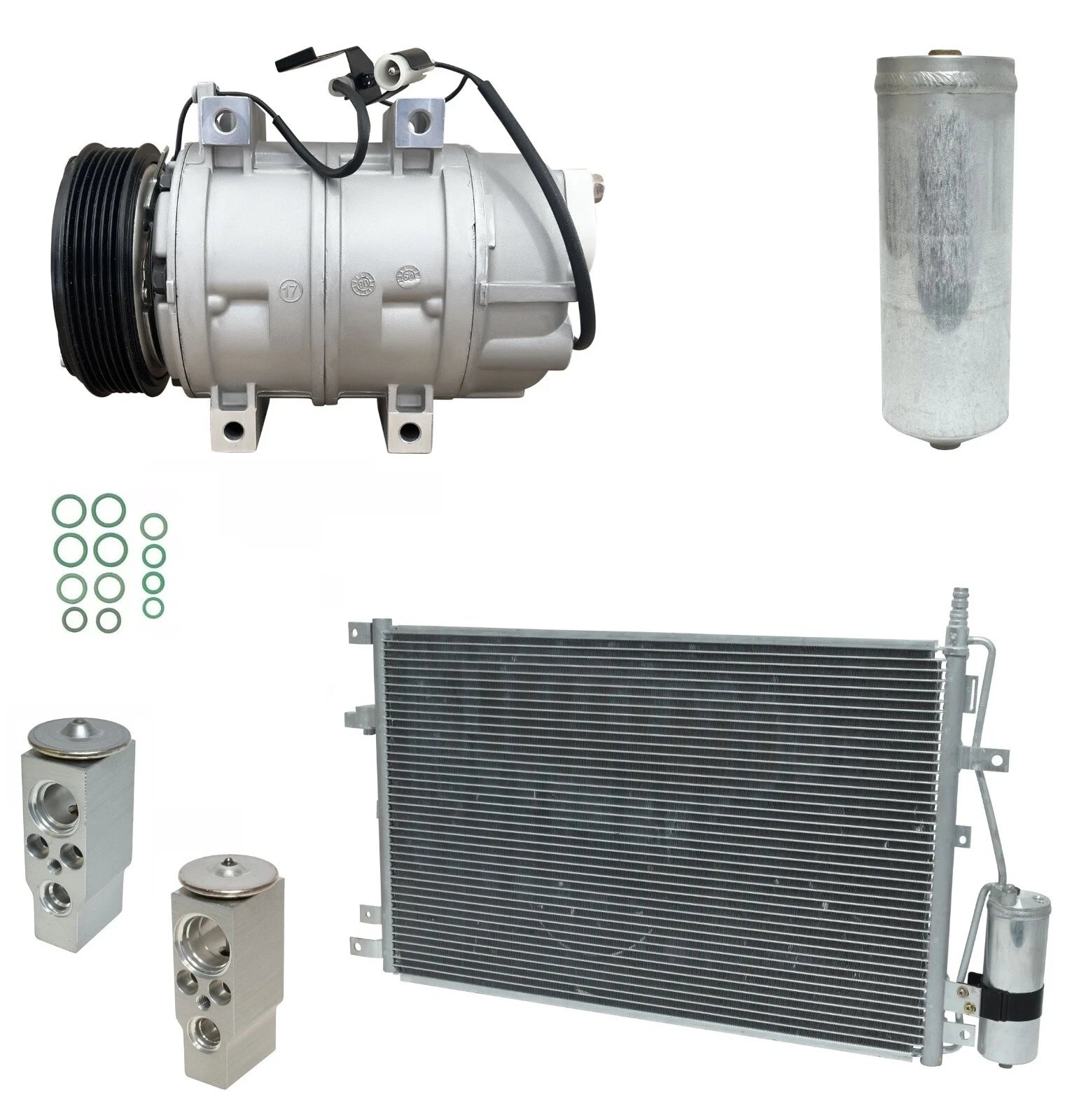 A C Compressor Kit With Condenser for Volvo XC90 2006–2014