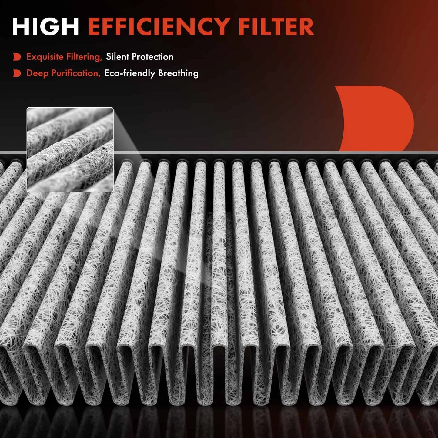 2X Activated Carbon Cabin Air Filter for Mercedes-Benz 300E 400E 500E (1986–1995)