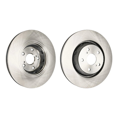 2PC Front Brake Disc Rotors for Toyota Venza (2009–2015)