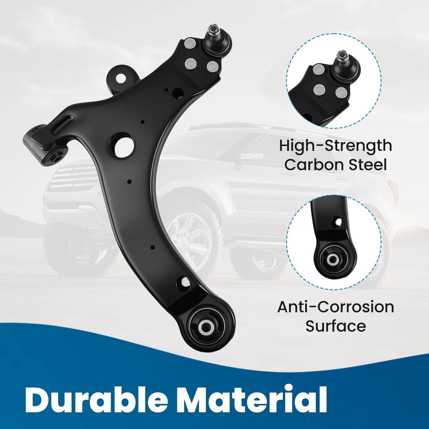 Front Lower Control Arms w/ Ball Joints for Chevy Impala (2004–2013)