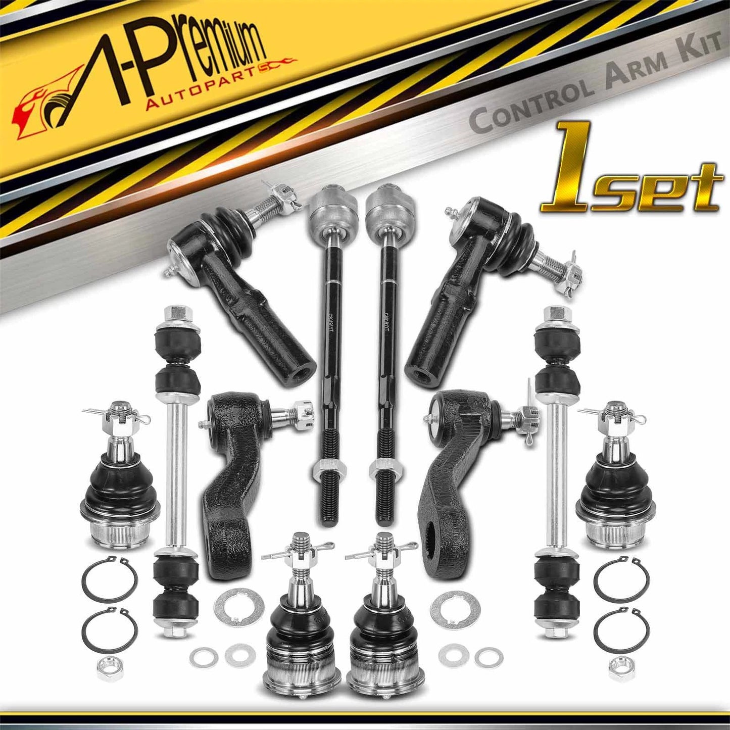 12x Sway Bar Link for Chevy Express 2500 GMC Savana 2500 (2003–2021)