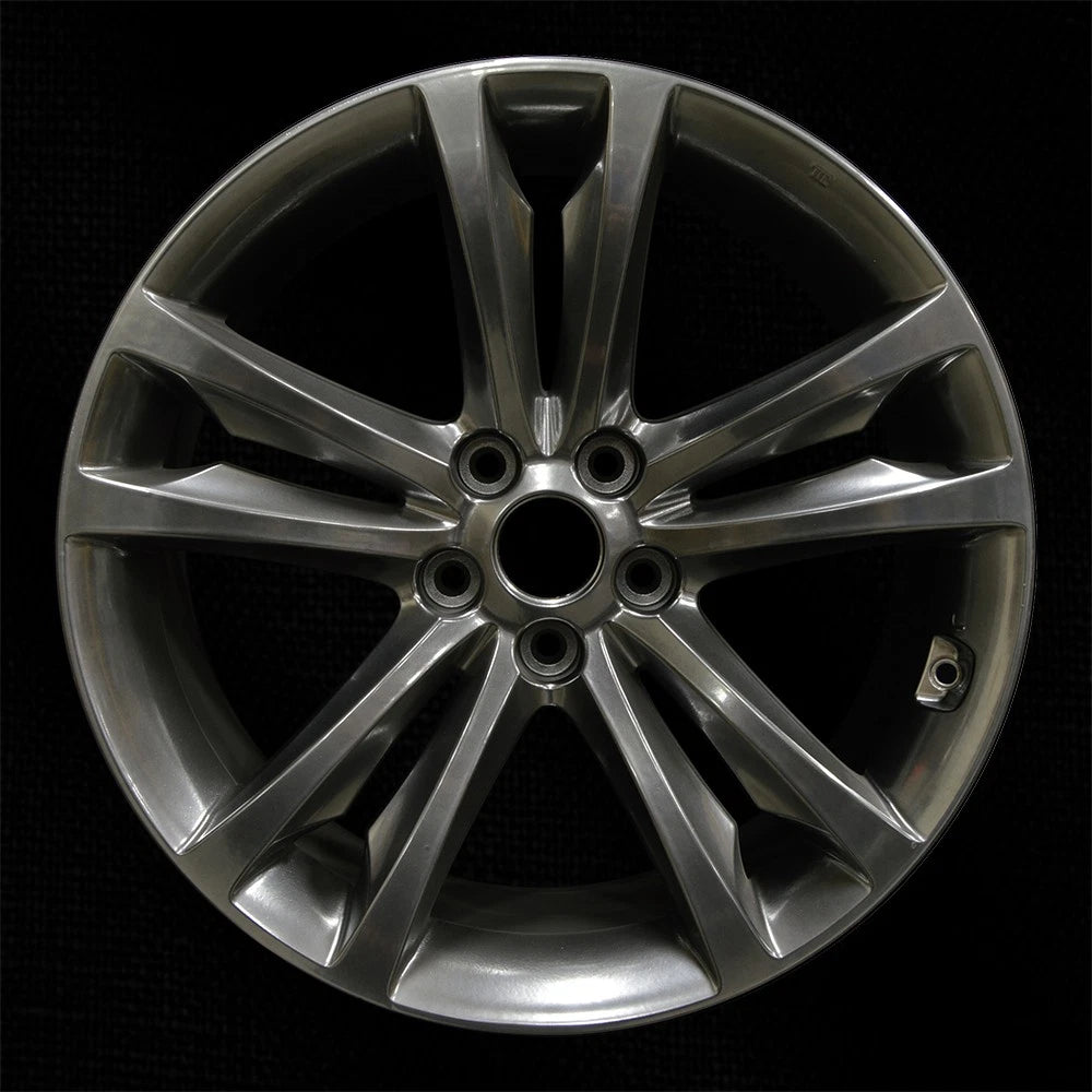 Factory Wheel 19x8 Hyper Bright Smoked Silver for Hyundai Genesis (2009–2012)