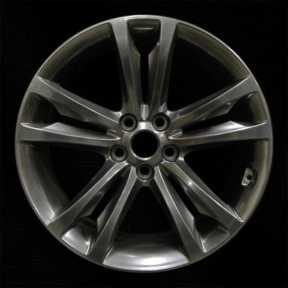 Factory Wheel 19x8 Hyper Bright Smoked Silver for Hyundai Genesis (2009–2012)