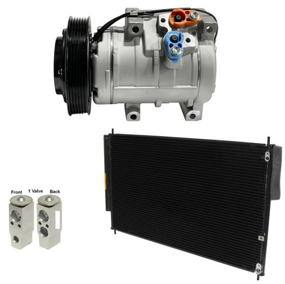 AC Compressor Kit With Condenser for Honda Odyssey 3.5L (2005–2010)