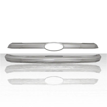 2pc Bar Grille Overlay for 2016-2019 Ford Escape - Chrome - XIEAG156