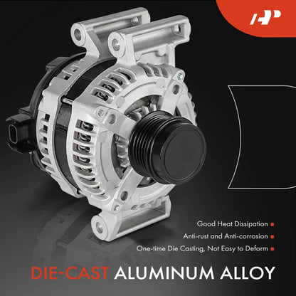 Alternator for Chevy Malibu, Impala, Buick Regal (2013–2015) 130A