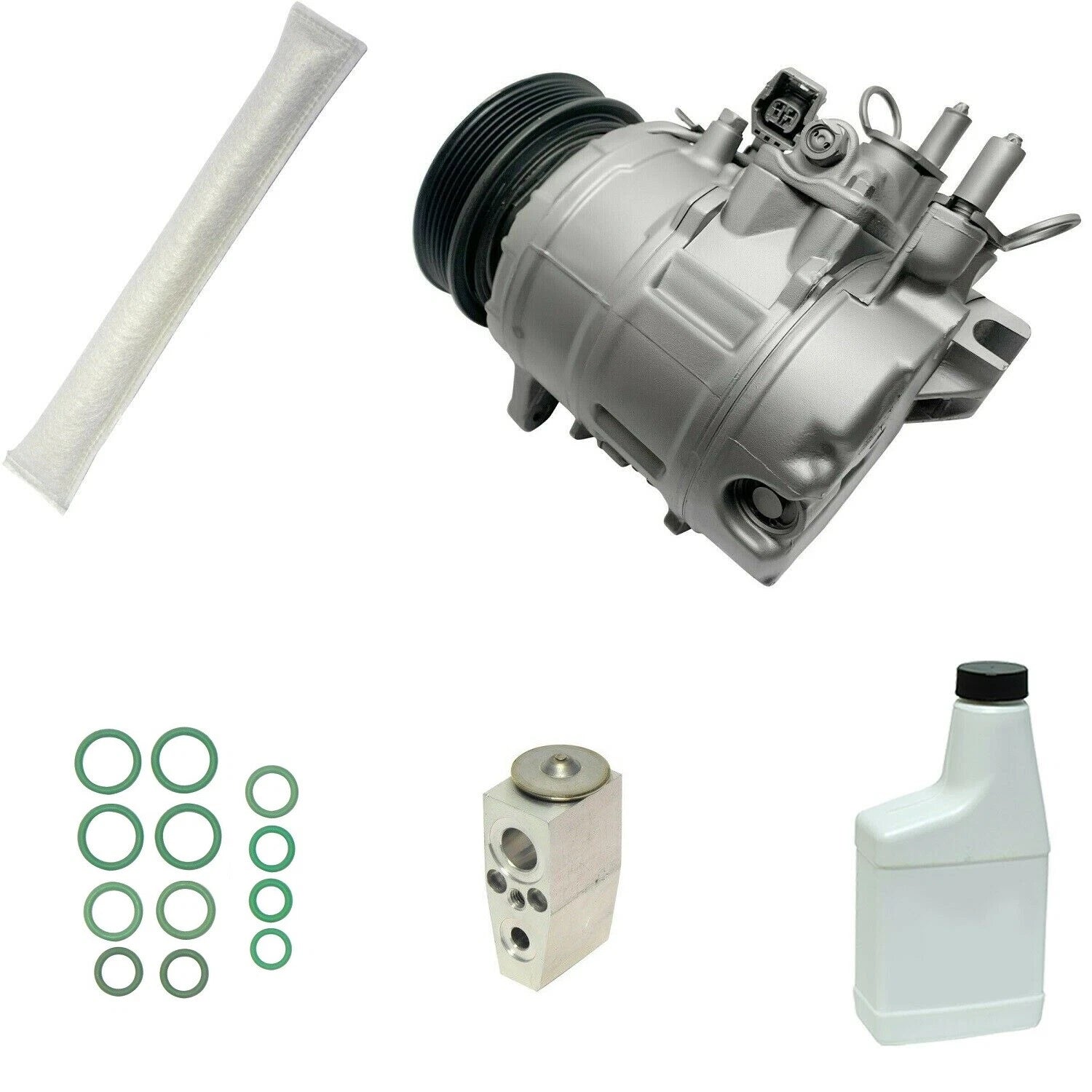 AC Compressor Kit Replacement for Subaru EA20 (1976–2000)
