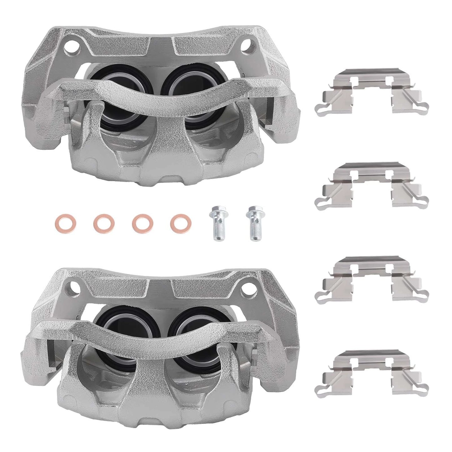 Front Left Right Brake Calipers for Honda Crosstour 2012–2015 CR-V 2007–2016