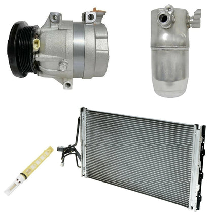 AC Compressor Kit With Condenser for Buick Oldsmobile Silhouette 3.4L (2000)