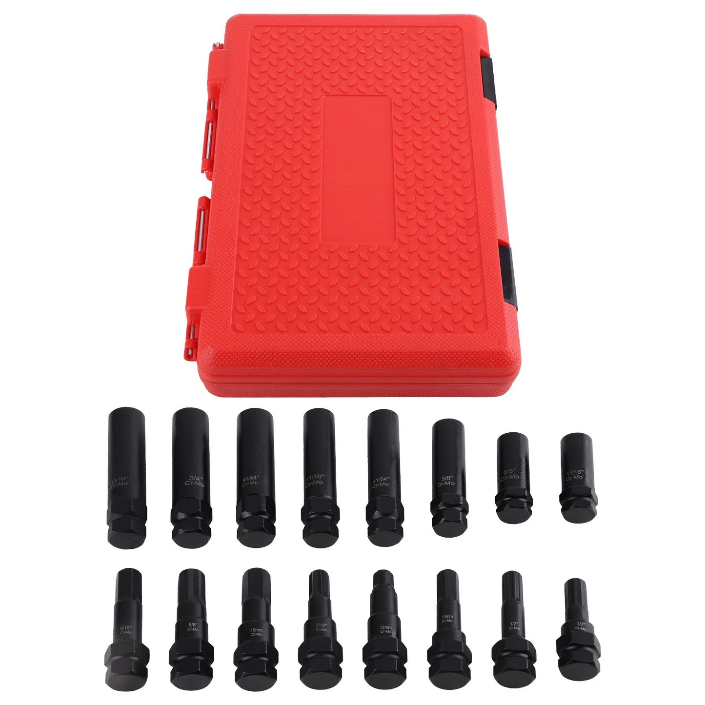 Lug-Nut Key Set Wheel-Lock Removal Tool Kit for Aftermarket Wheels (2015–2020)