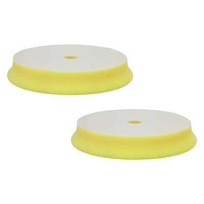 2x 6" Yellow Foam Car Buffing Sponge Pads for 5" Backing Plate (2024–2024)