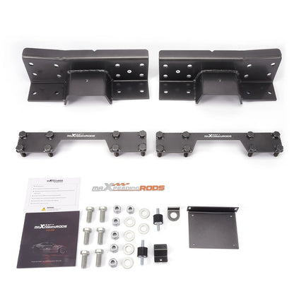 Frame Drop C-Notch for Dodge Ram 1500 (2002–2008) Steel Powder Coated