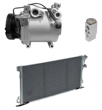 AC Compressor Kit with Condenser for Mitsubishi Lancer 2.0L (2002–2002)