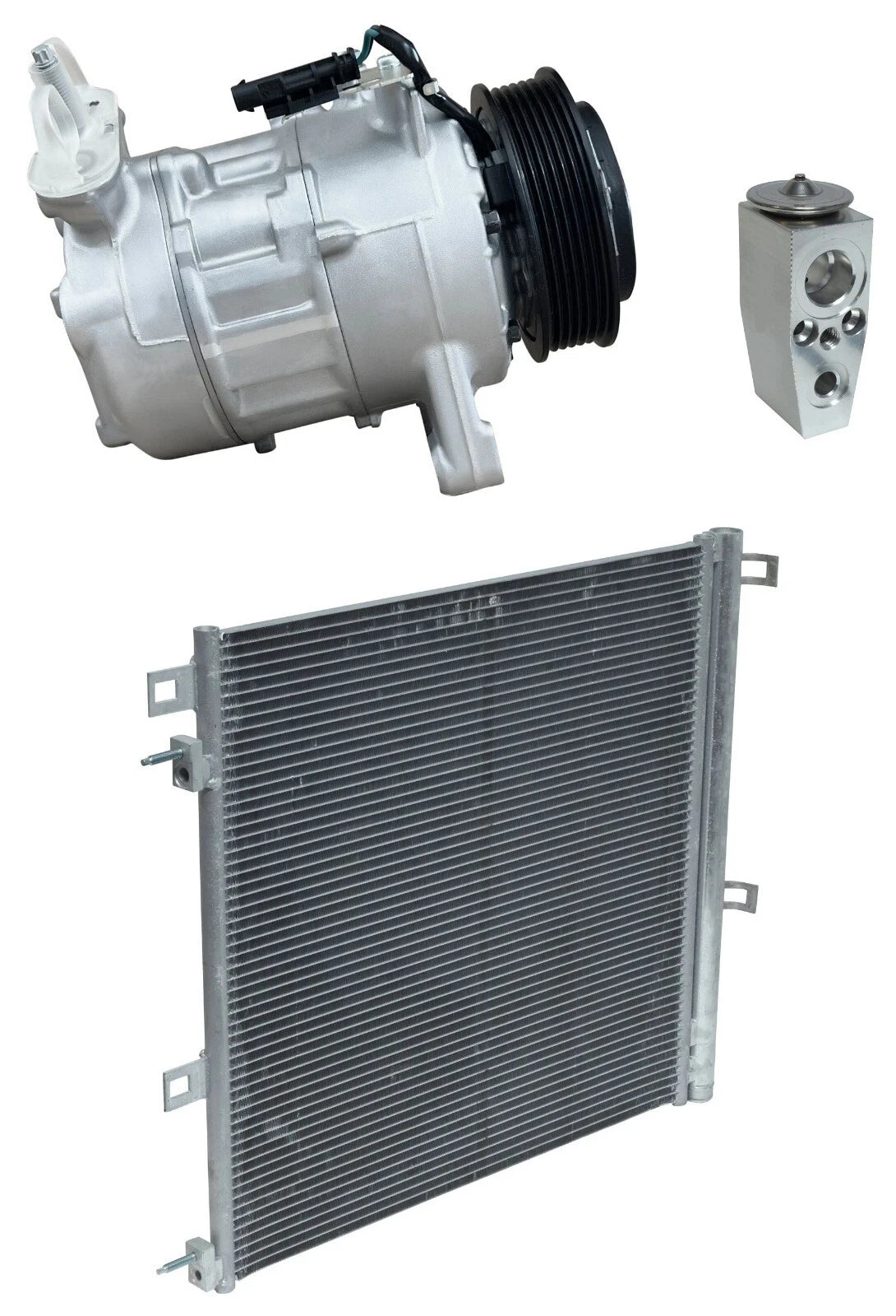AC Compressor Kit with Condenser Replacement for GMC Acadia 3.6L (2019–2021)