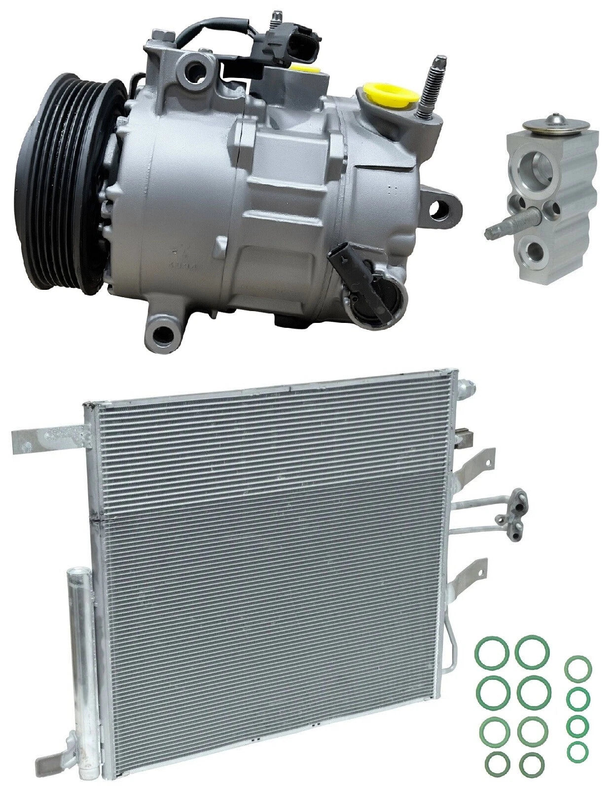 AC Compressor Kit With Condenser for Ram 1500 5.7L (2022–2022)