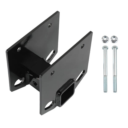 Bumper Hitch Receiver Adapter for RV 2" Receiver Fits 4" x 4" Square Beam (2" )
