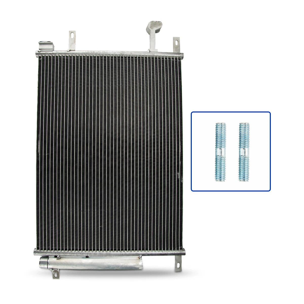 A/C Condenser for 2011–2014 Ford Mustang (3.7L–5.0L) Aluminum Fit