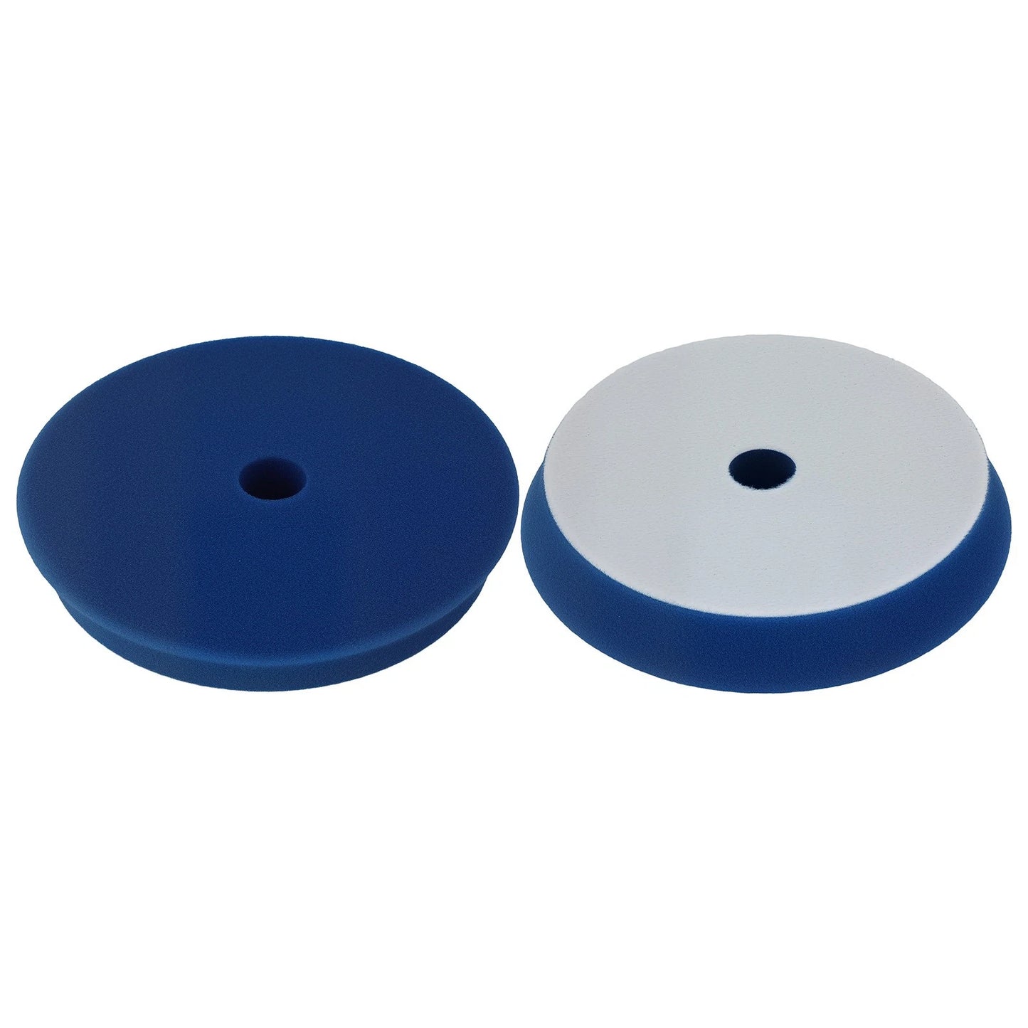 2PC Fine Buffing Sponge Pads for Car Polishing (6 Inch) (5 Inch)