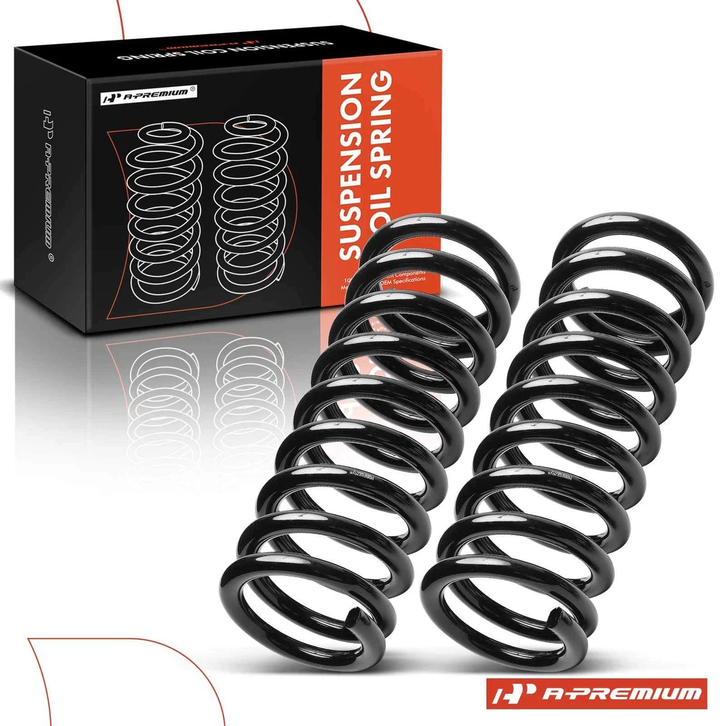 2X Front Coil Springs for Chevrolet Chevelle Buick Skylark (1971–1972)