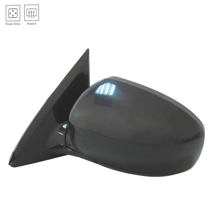 Driver Side Power Door Mirror w Heated Glass Replacement for Nissan Pathfinder (2014-2015)