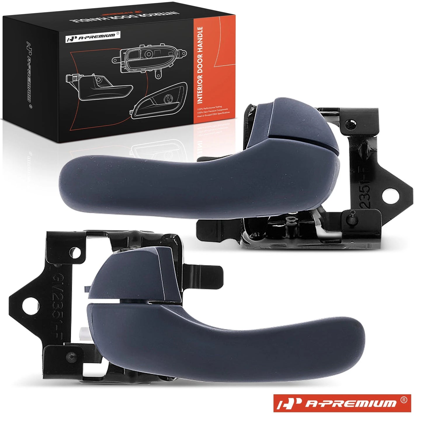 2X Front Rear Interior Door Handle Blue for Chevy Impala Monte Carlo (2000–2005)
