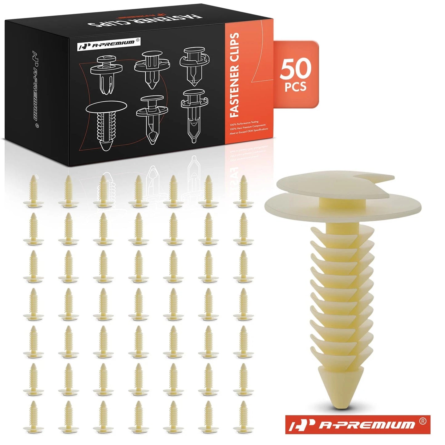 50Pcs Trim Panel Retainer Clips for GM Chevrolet GMC (Various Years)