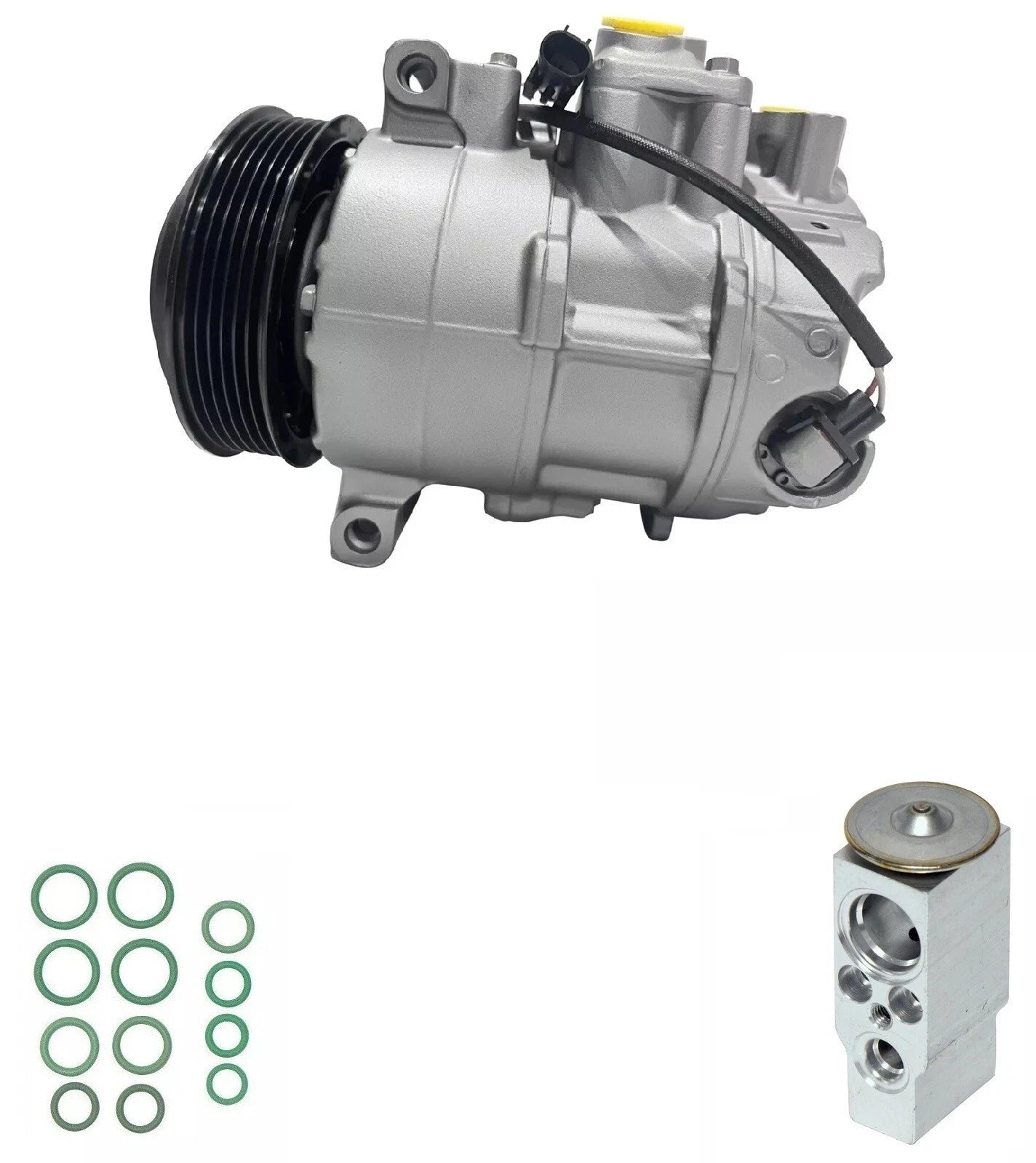 AC Compressor Kit Replacement for Mercedes GL63 AMG 5.5L V8 (2013–2015)