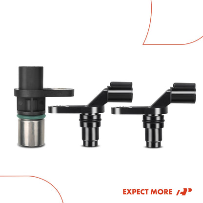 2X Camshaft & Crankshaft Position Sensors for Chevrolet HHR (2006)