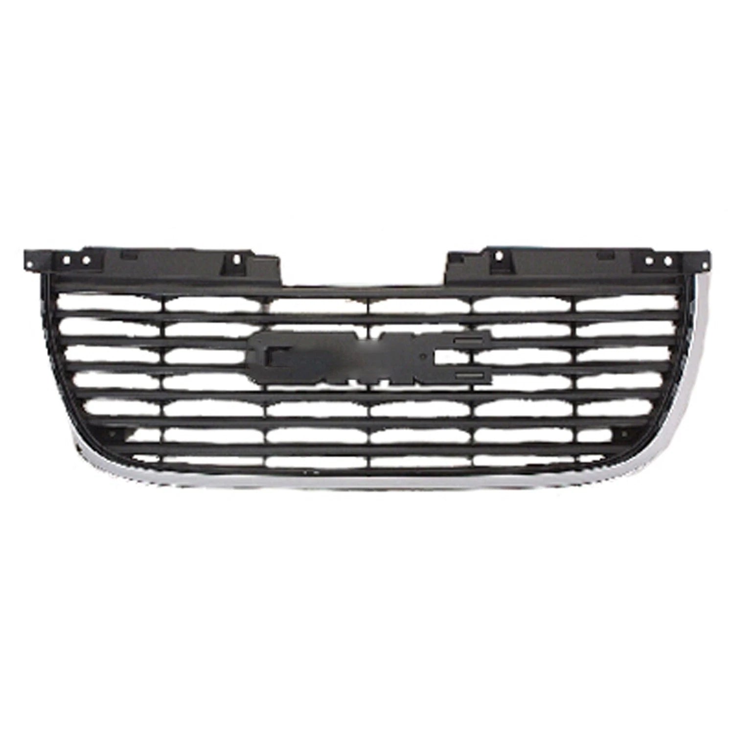 Replacement Black Chrome/Matte ABS Plastic Front Grille (See Compatible Chart)