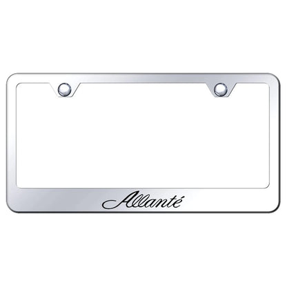 Mirrored License Plate Frame - Officially Licensed for Cadillac Allante