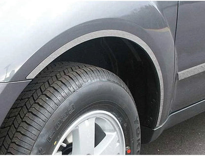 4p Luxury FX Chrome Fender Trim w/Gasket for 07-09 Mitsubishi Outlander