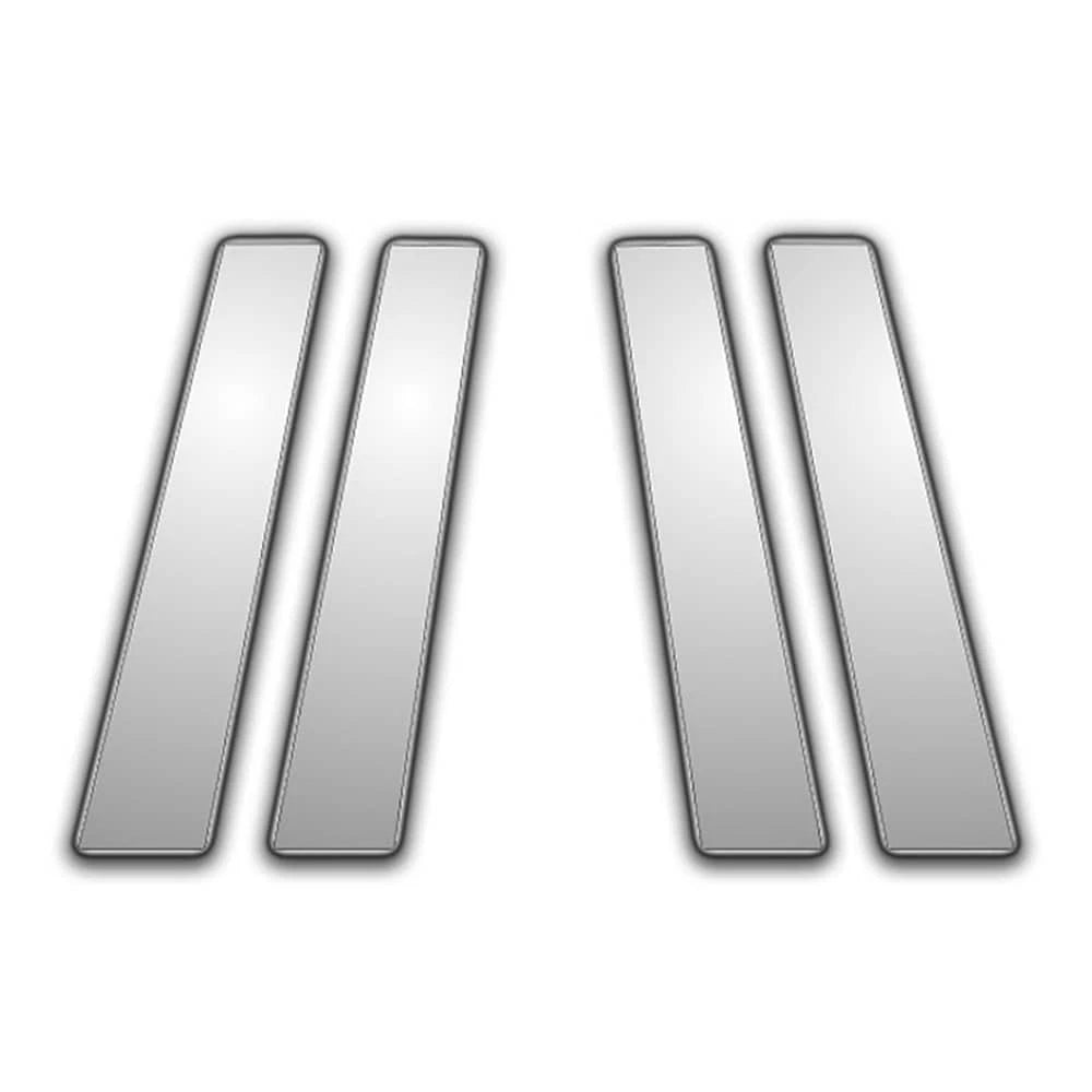 4Pc Chrome Pillar Post Covers For 03-08 infiniti Fx35 - P3704