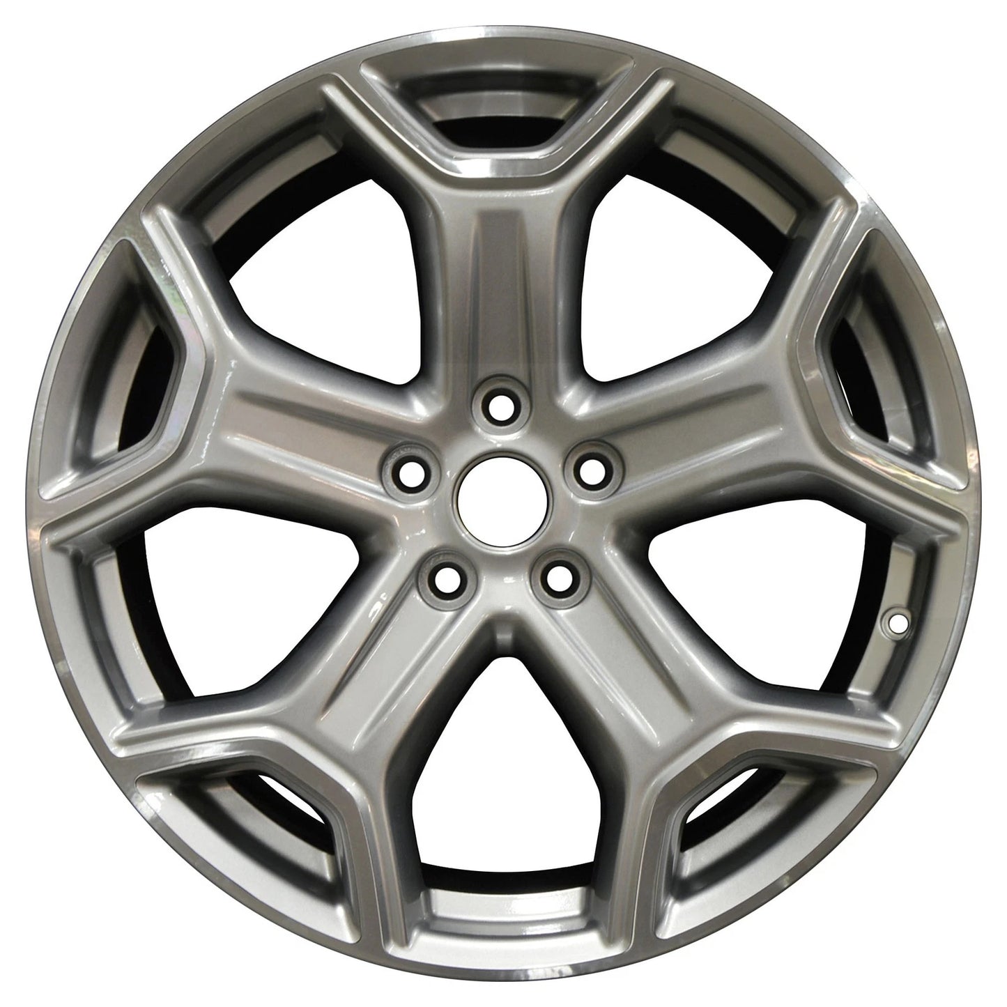 Factory Wheel 19x8 Hyper Medium Silver Machined for Ford Escape (2013–2019)