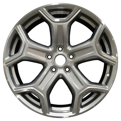 Factory Wheel 19x8 Hyper Medium Silver Machined for Ford Escape (2013–2019)