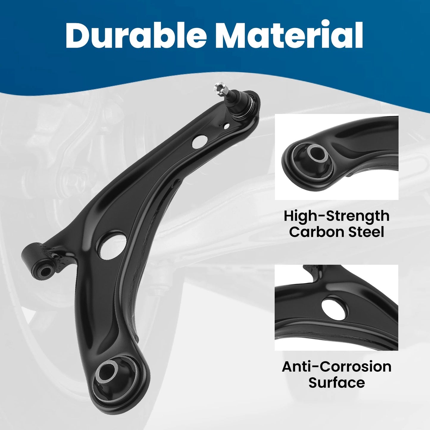 Front Suspension Kit for Toyota Prius C and Yaris (2007–2019)