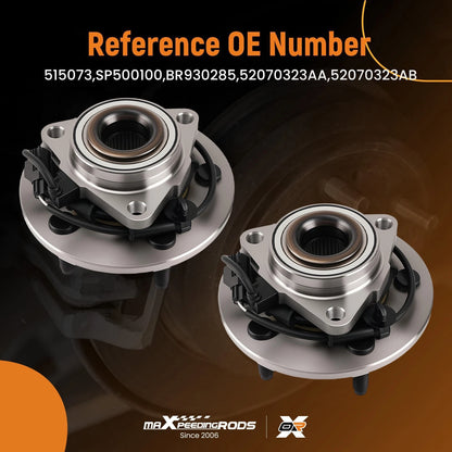 Front Hub Assembly Pack for Dodge Ram 1500 (2002–2005)