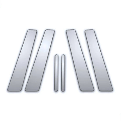 Chrome Pillar Posts 6 Piece Set for Volkswagen GTI (2010–2012)