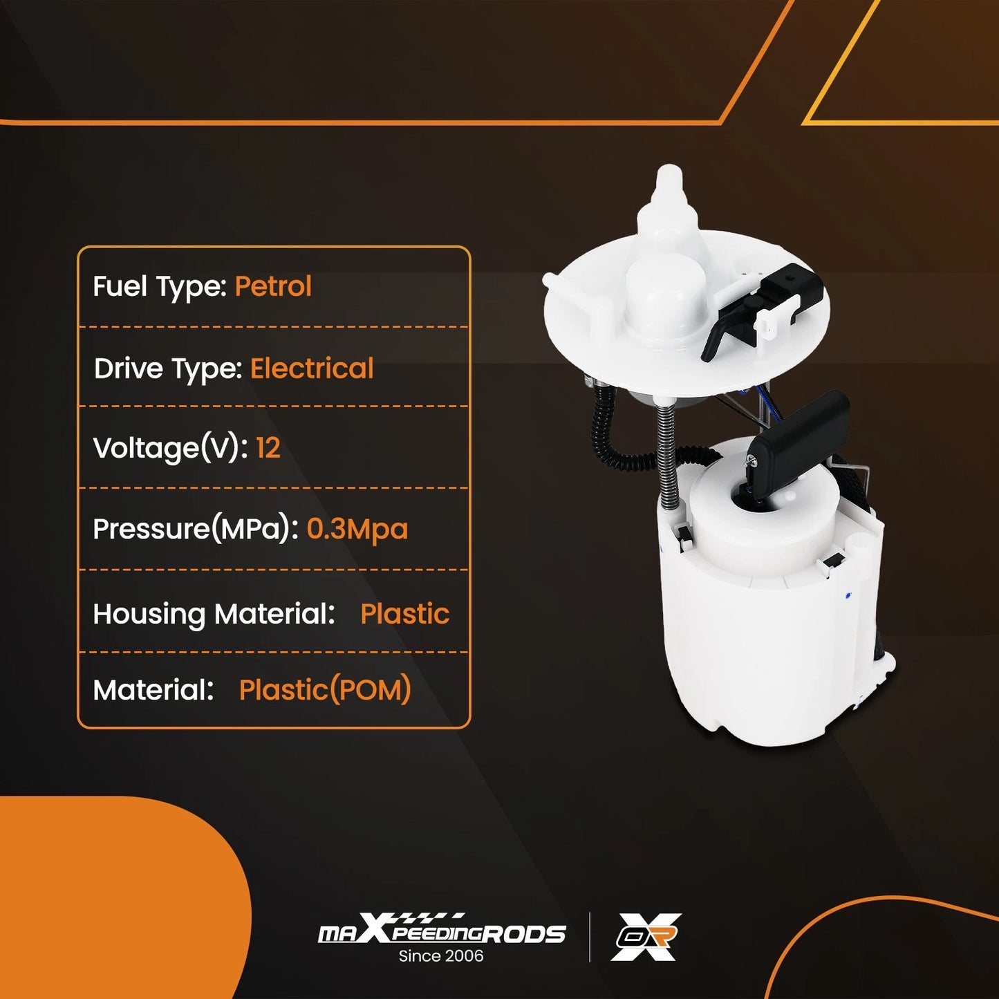 Electric Fuel Pump Assembly for Hyundai Veloster 2012–2015 L4 1.6L