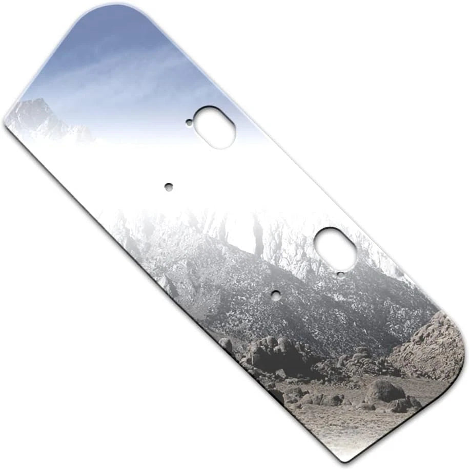 License Plate Bezel Chrome Trim for Toyota RAV4 (2013–2015)