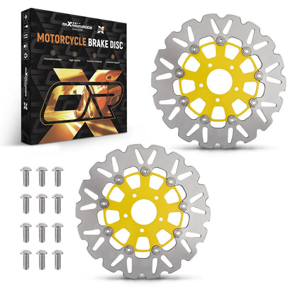 2x Front Brake Rotor Disc for Harley-Davidson Touring Trike Softail (2008–2024)