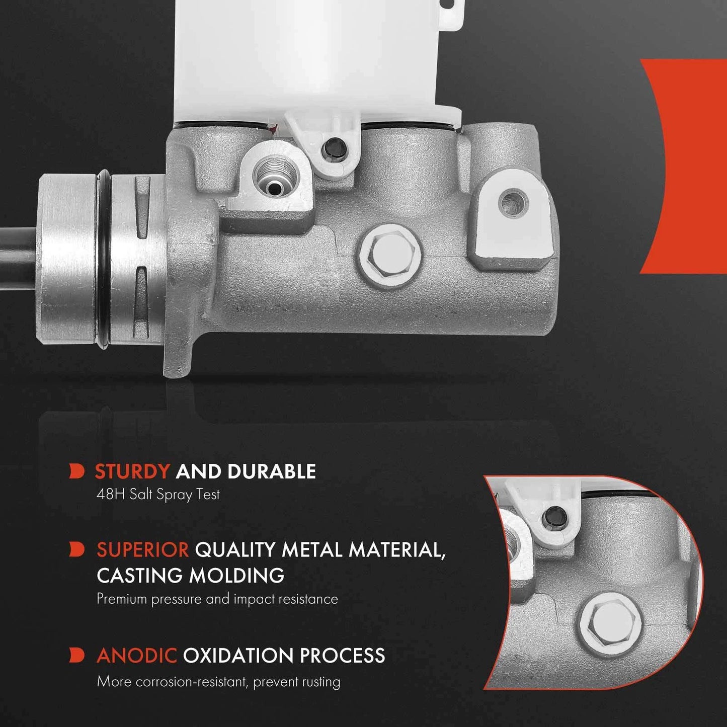 Brake Master Cylinder with Reservoir for Chevy Tracker Suzuki Sidekick (1999–2004)