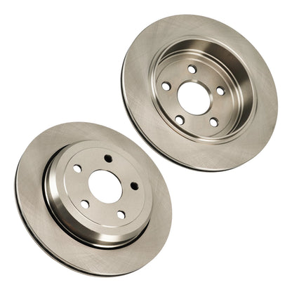 2x Vented Coated Rear 13" Brake Rotor for 2011–2020 Grand Cherokee Durango
